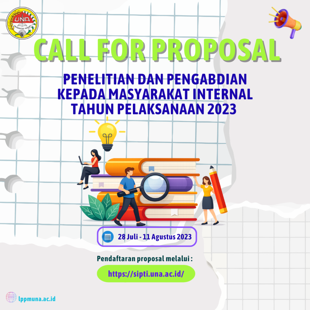 Pengumuman Penerimaan Proposal Penelitian dan Pengabdian kepada Masyarakat Internal Tahun Pelaksanaan 2023